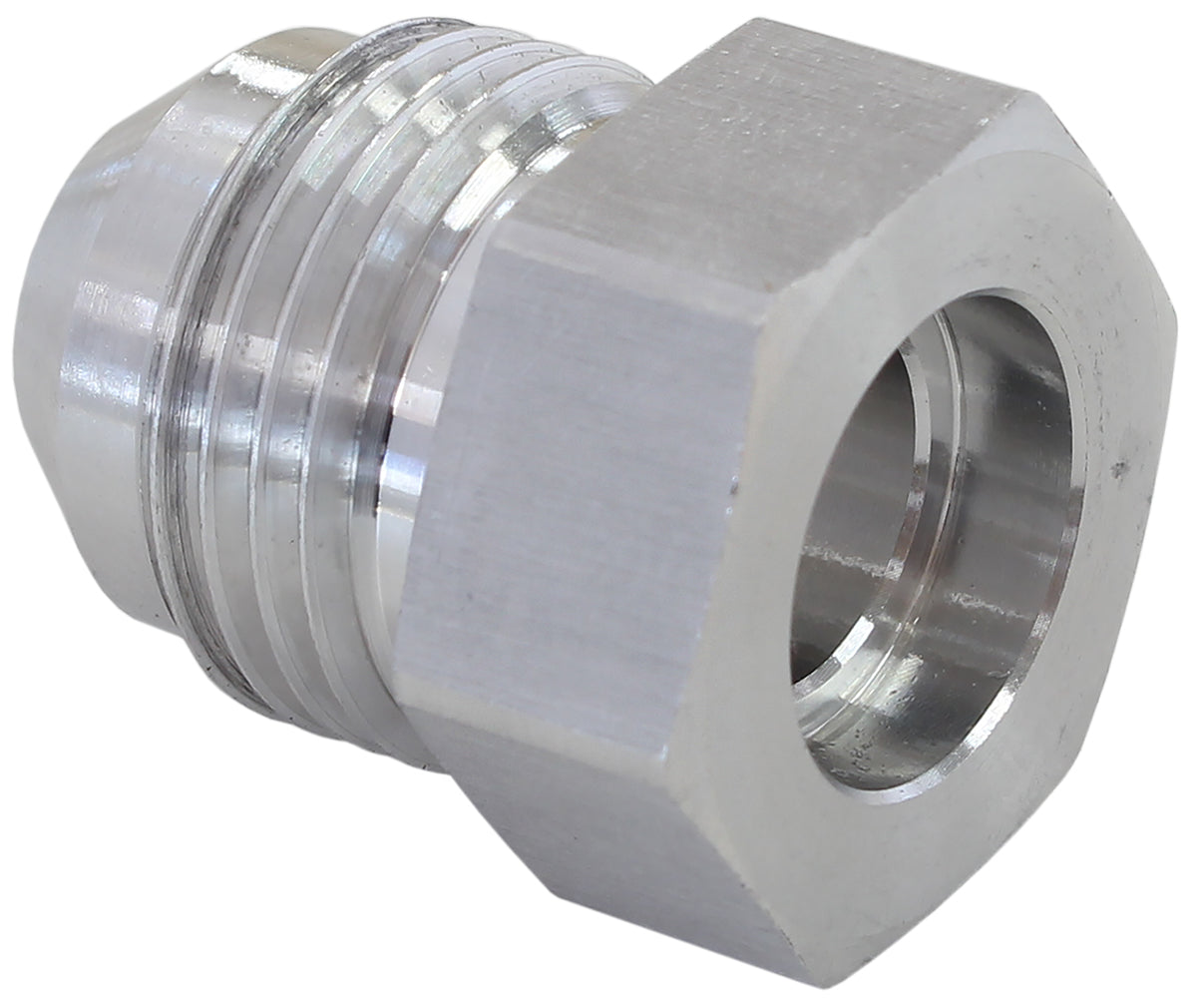 Weld-On Aluminium Male Hex -12AN Fitting   Suits 3/4" Hardline