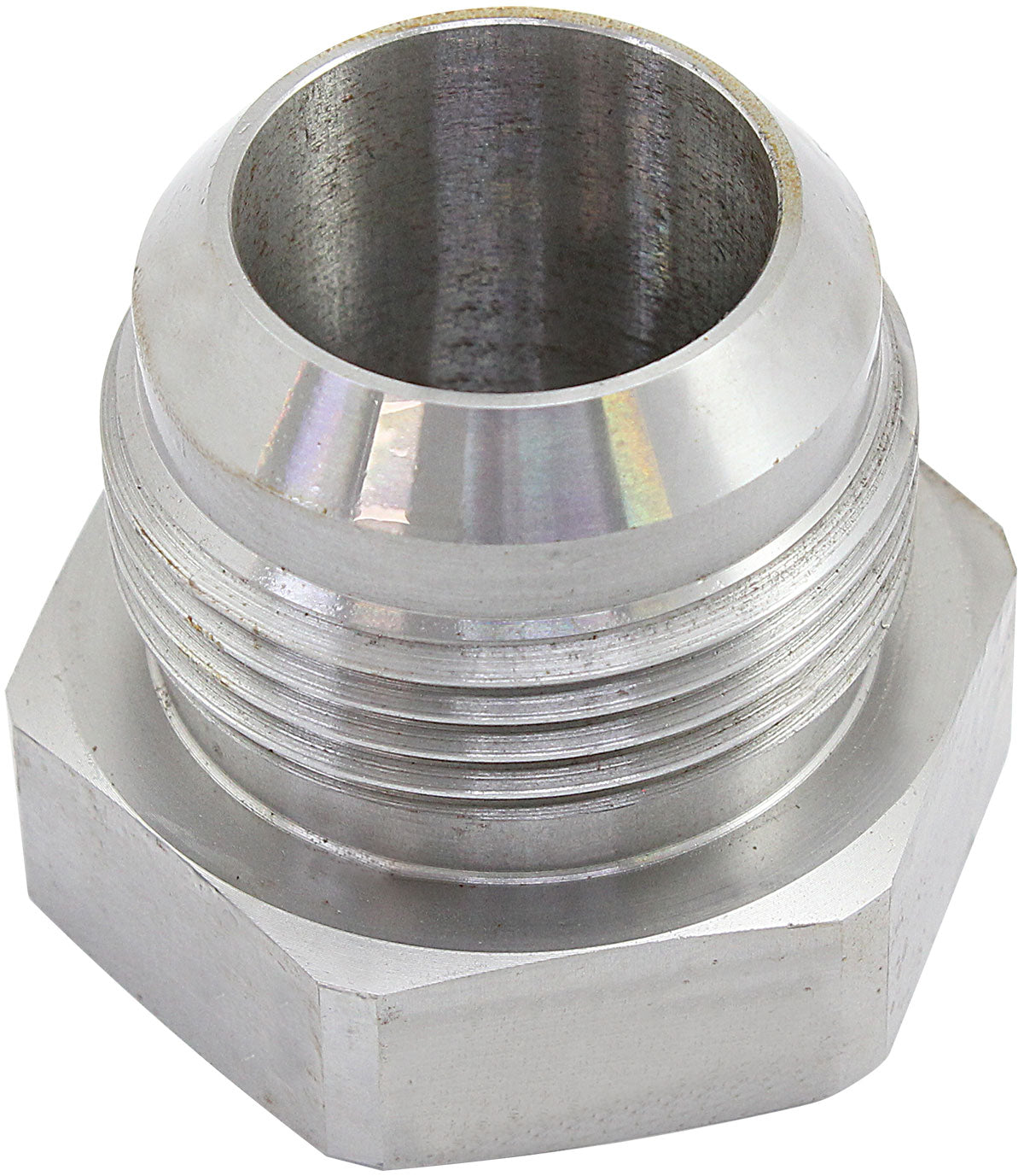 Weld-On Steel Male Hex -16AN Fitting   Suits 1" Hardline