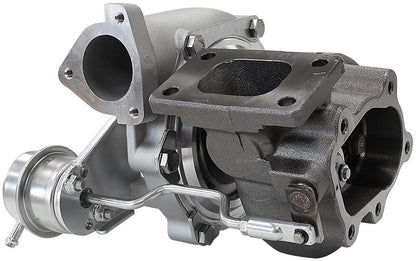 BOOSTED 4647 NISSAN .84 Turbocharger 440HP, Hi Temp Black Finish   Internal Wastegate, T25 / T28 Inlet Flange, 5-Bolt Exhaust Flange