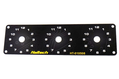 Triple Switch Panel Only - includes Yellow & Red knobs Default Title