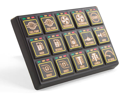 Haltech CAN Keypad 15 button (3x5) Thread: M6 HT-011502 Default Title