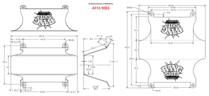 Bang Shift Floor MountShifter Platform  Raised 89mm (3-1/2")